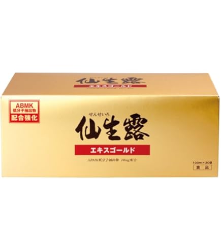 Amazon | 仙生露 エキスゴールド 100ml×30袋 4560275851425
